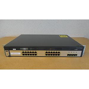 CISCO WS-C3750G-24TS-S Catalyst 3750G-24PS 24 Port POE Switch