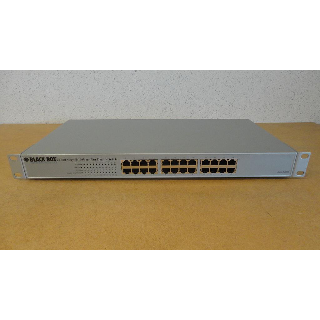 Black Box Nway Fast Ethernet Switch - switch - 24 ports 