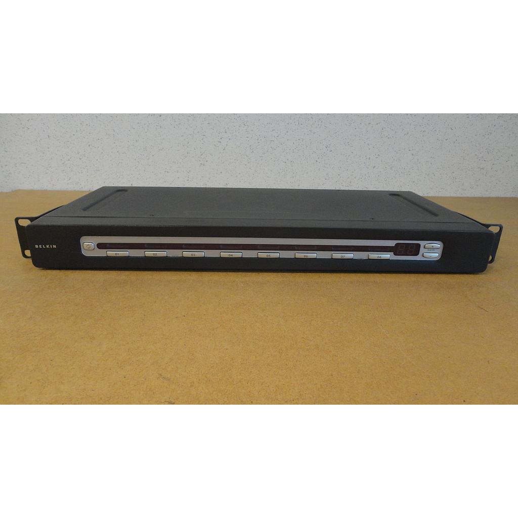 Belkin F1DA108T Omniview 8-Port Pro2 OSD Rack PS2/USB KVM Switch